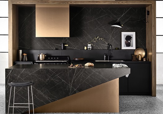 Laminex Minerals and Metallics kitchen by Olivia Cirocco